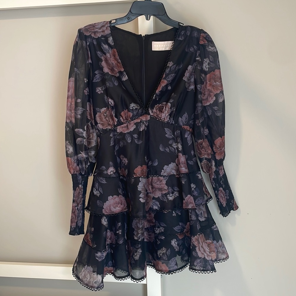 Keepsake Longsleeve Floral Dress